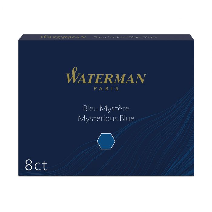Waterman Ink Cartridge Blue Black main product photo