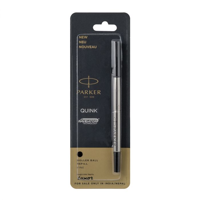 Parker Roller Ball Refill Black Ink Color Fine Tip main product photo
