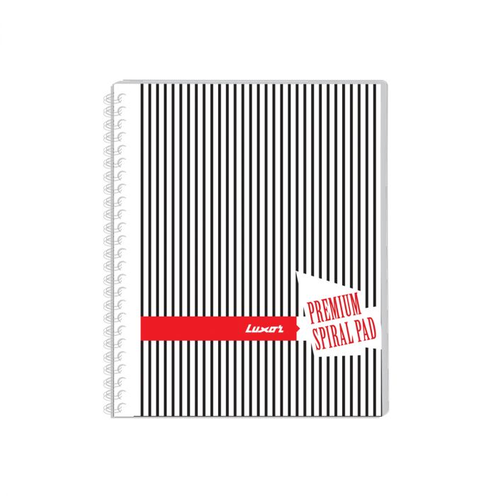 Luxor Spiral Note Pads,Unruled,100 Pages, 21.8*17.8 cm main product photo