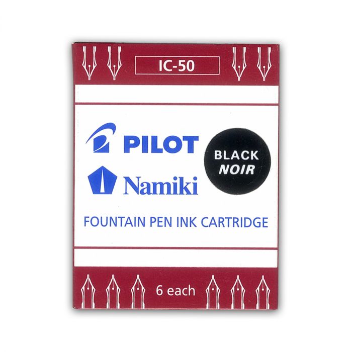 Pilot Ink Cartridges Black Pack Of 6 main product photo