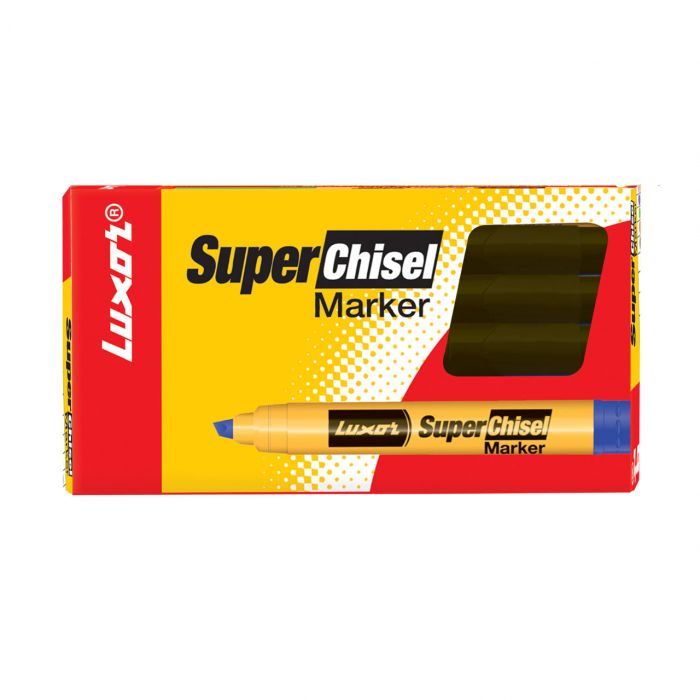 Luxor Chisel Marker (Set Of 10 Pcs) Black main product photo