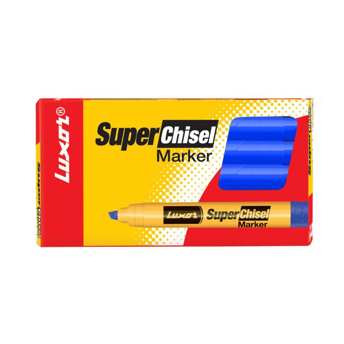 Luxor Chisel Marker (Set Of 10 Pcs) Blue main product photo