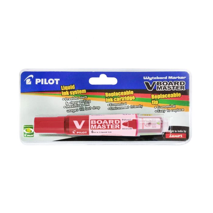 Pilot Red V- Board Marker Pen main product photo