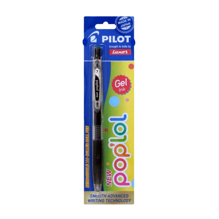 Pilot Poplol Roller Ball Pen Rt 07 Black main product photo