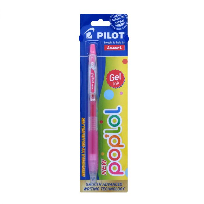 Pilot Poplol Roller Ball Pen Rt 07 Pink main product photo