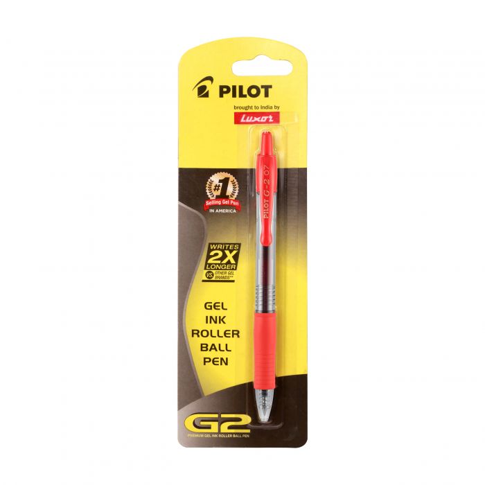 Pilot G2 Gel Ink Roller Ball Pen Red main product photo