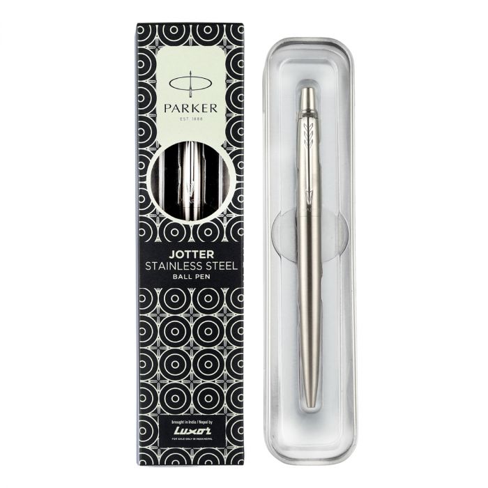Parker Jotter Stainless Steel Ball Pen Chrome Trim main product photo
