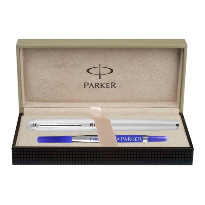 Parker Odyssey Silver Chrome Trim Roller Ball Pen main product photo