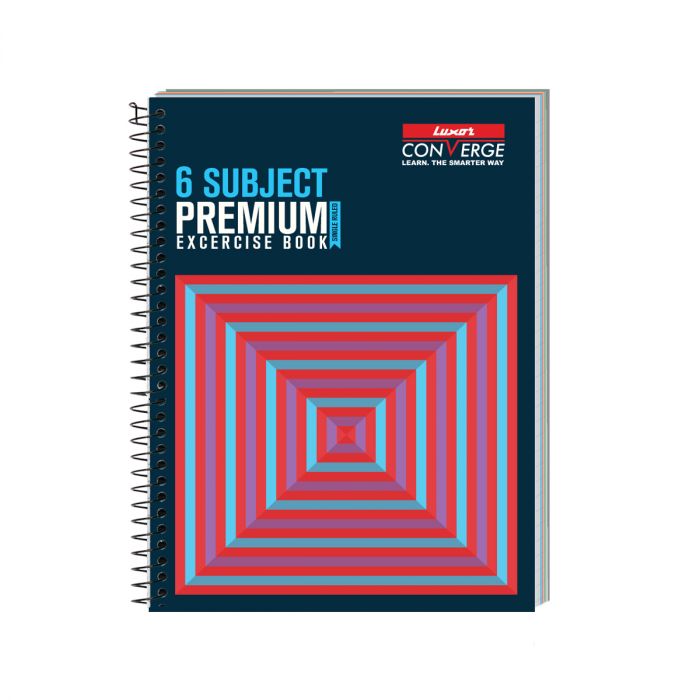 Luxor Exercise Book 6 Subject, 300 Pages, 18Cm*24Cm main product photo