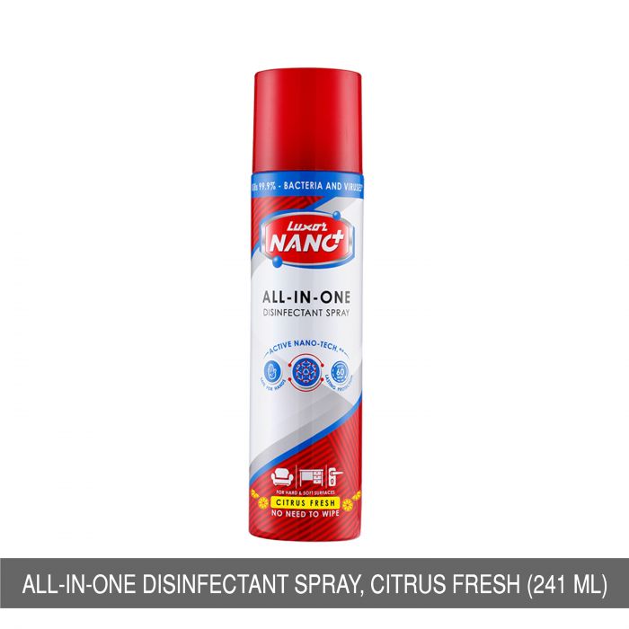  All-in-One Disinfectant Spray for Hard & Soft surfaces 241 ml - Citrus Fresh main product photo
