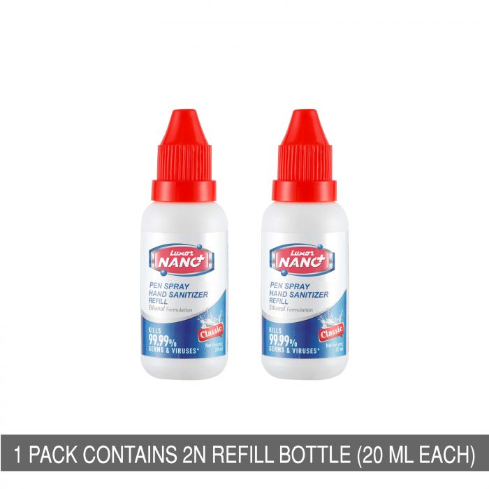 Pen Spray Hand Sanitizer Refill  Pack - Classic - 40 ml  (20 ml x 2)  main product photo