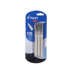 Pilot O5 combo(Blue) Pen with Luxor Executive Regular Notebook Unruled 300 Pages (Black)