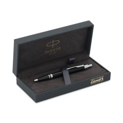 Parker Odyssey Lacque  Black Chrome Trim Ball Pen