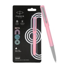 Parker Beta NEO Ball Pen | Pale Pink Body Color |Ink Color - Blue 