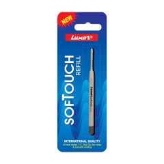 Luxor Black Softtouch Jotter Refill