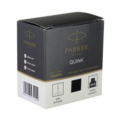 Parker Quink Bottle Black Ink Color