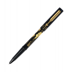 Parker Beta Millennium Black Roller Ball Gold Trim