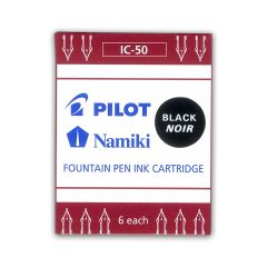 Pilot Ink Cartridges Black Pack Of 6