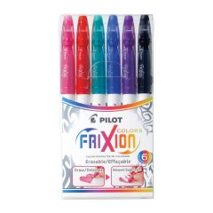 Pilot Frixion Colour Pack Of 6 Pcs