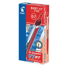 Pilot Hitechpoint V7 Rt Red Pack Of 12