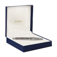 Waterman Carene Contemporary Gun Metal, Silver Trim, Fountain Medium Nib