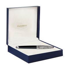 Waterman Carene Contemporary Black & Gun Metal St Fountain Pen