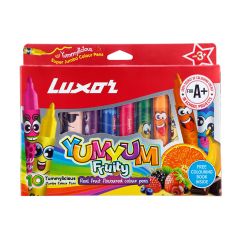 Luxor Yum Yum Fruity-10Pcs Assorted-Jumbopens