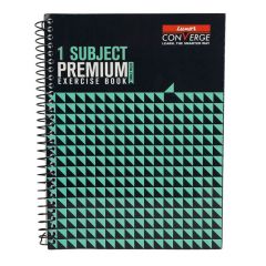 Luxor 1 Subject Spiral Premium Exercise Notebook, Single Ruled - (21cm x 29.7cm), 160 Pages-Seamless