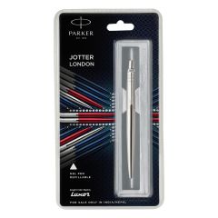 Parker Jotter Stainless Steel Chrome Trim Ball Pen