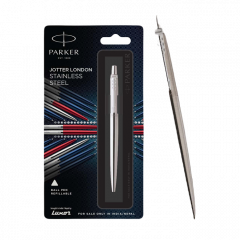 Parker Jotter Stainless Steel Chrome Trim Ball Pen