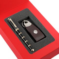 Luxor Metal Pen With Free Keychain