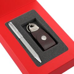 Luxor Metal Pen With Free Keychain