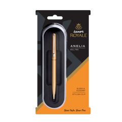 Luxor Royale Anelia  Golden body  Gold Trim Ball Pen