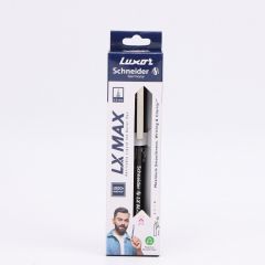 LX Max Roller Ball Pen-Needle Tip-Black