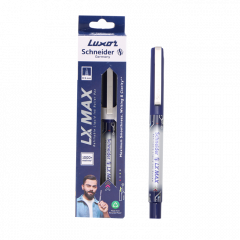 Luxor LX MAX Cone Tip Roller Ball pen - Blue color  