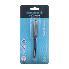 Schneider by Luxor One Business Roller Ball Pen - Black, Stylish Design for Business Professionals