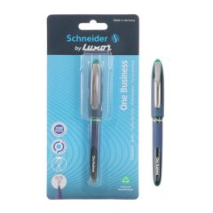 Schneider by Luxor One Business Roller Ball Pen - Green, Stylish Design for Business Professionals