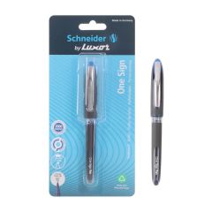 Schneider by Luxor One Sign Roller Ball Pen - Blue, Ideal for Official Signatures & Documents
