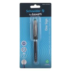 Schneider by Luxor One Hybrid Needle Tip 0.3 Roller Ball Pen - Blue, Detailed & Smooth Writing
