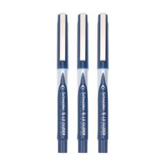 Luxor Schneider LX Glider, Pack of 3, Ink - Blue, Easy Gliding Hybrid Tip, German Technology, Best for Professionals & Fully Reliable