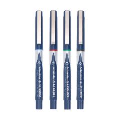 Luxor Schneider LX Glider, Pack of 4, Ink - Assorted, Easy Gliding Hybrid Tip, German Technology, Best for Professionals & Fully Reliable