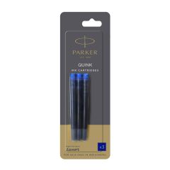 Parker Quink Cartridge Blue Ink Color