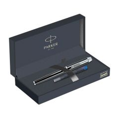 Parker Odyssey Lacque  Black Chrome Trim Fountain Pen