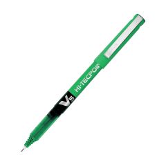 Pilot V-5 Green Pen