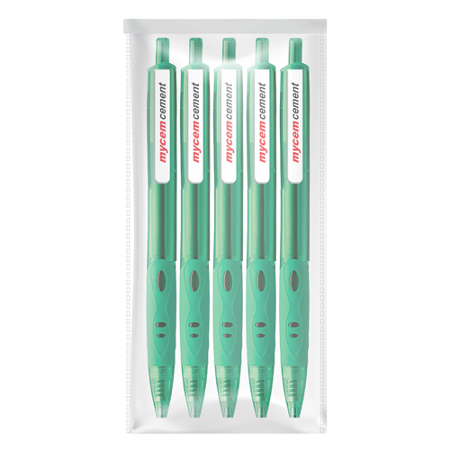 Pen With Round Badge L83 in bulk for corporate gifting  Power Plus Utility  Pen wholesale distributor & supplier in Mumbai India